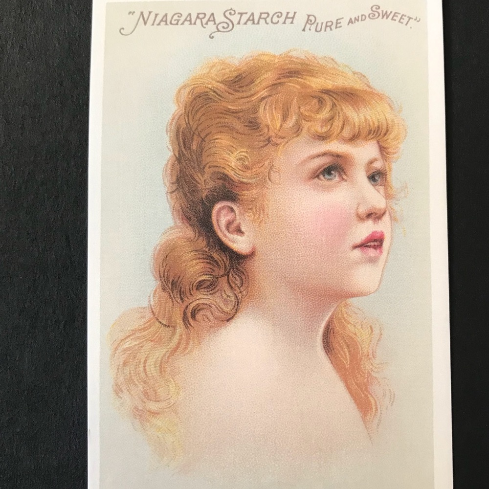 NWT Victorian Magnetic Mini Calendar W/ Woman